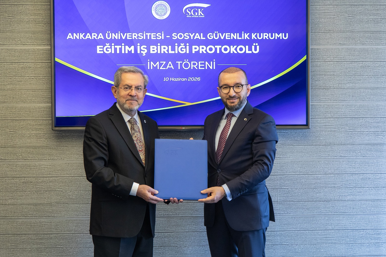 SGK ile Ankara Üniversitesi Arasında İş Birliği Protokolü İmzalandı