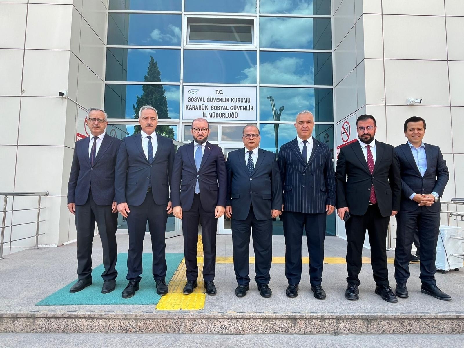 Başkan Elitaş, Karabük İl Müdürlüğünü Ziyaret Etti